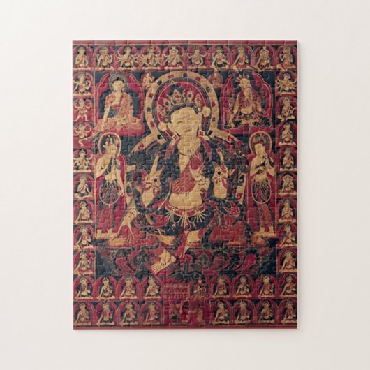 Tibetaans Bodhisattva ~ Boeddhisme Legpuzzel (Verticaal)