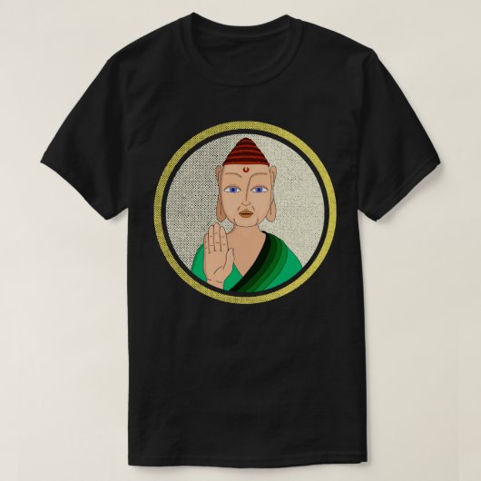 Tibetaans Boeddha 1 T-shirt (Design voorkant)