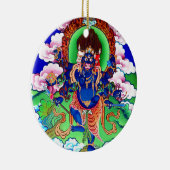 Tibetaans boeddhisme boeddhist Thangka ucchusma Keramisch Ornament (Rechts)