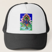 Tibetaans boeddhisme boeddhist Thangka ucchusma Trucker Pet (Voorkant)