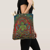 Tibetaans boeddhisme Green Tara Tote Bag (Dichtbij)