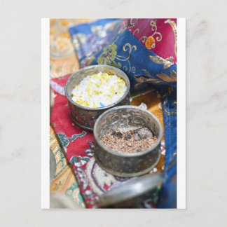 Tibetaans boeddhistisch aanbod briefkaart