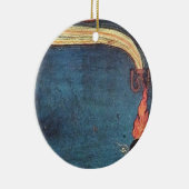 Tibetaans boeddhistisch beeld van tummo keramisch ornament (Rechts)