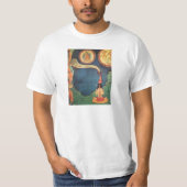 Tibetaans boeddhistisch beeld van tummo t-shirt (Voorkant)