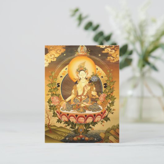 Tibetaans boeddhistisch Briefkaart (Staand voorkant)