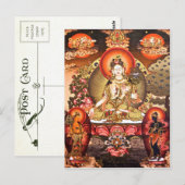 Tibetaans boeddhistisch Briefkaart (Voorkant / Achterkant)