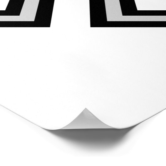 Tibetaans eeuwigdurende knot oneindig symbool reli poster (Hoek)