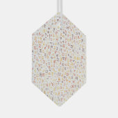 Tibetaans Glas Ornament (Voorkant Rechts)