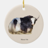 Tibetaans jak ornament (Achterkant)