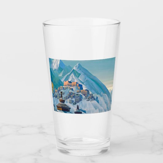 Tibetaans landschap in het Himalaya-gebergte Glas (Voorkant)