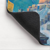 Tibetaans landschap in het Himalaya-gebergte Muismat (Hoek)