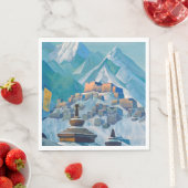 Tibetaans landschap in het Himalaya-gebergte Servet (Insitu)