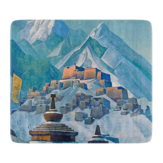 Tibetaans landschap in het Himalaya-gebergte Snijplank (Voorkant)