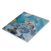 Tibetaans landschap in het Himalaya-gebergte Tegeltje (Zijkant)