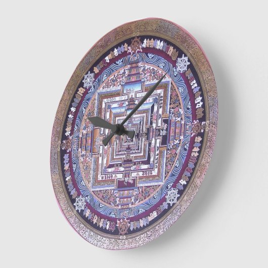 Tibetaans Mandal Klok / Sera Klooster / Verlichtin (Hoek)