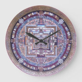 Tibetaans Mandal Klok / Sera Klooster / Verlichtin (Voorkant)