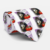 Tibetaans Mastiff Halloween Snoep Stropdas (Opgerold)