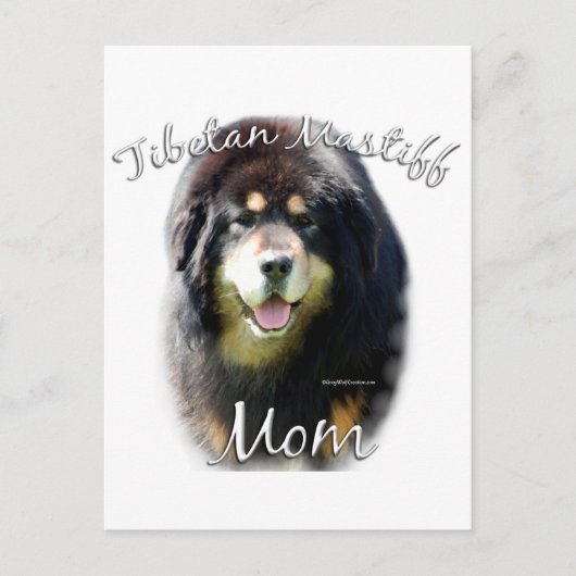 Tibetaans Mastiff Moeder 2 Briefkaart (Voorkant)
