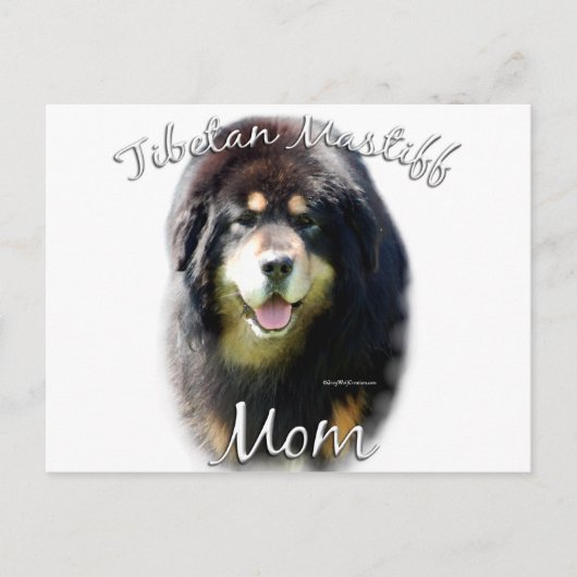 Tibetaans Mastiff Moeder 2 Briefkaart (Voorkant)