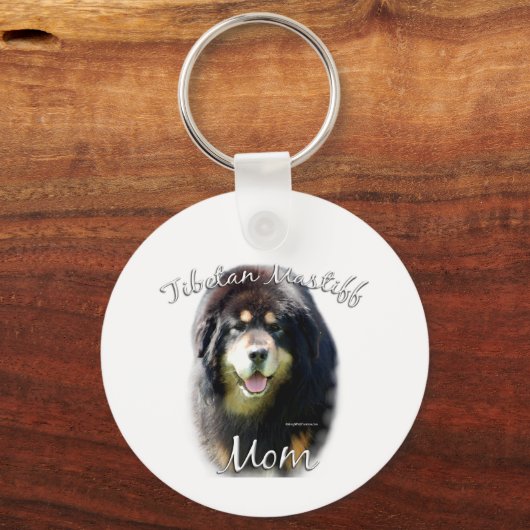 Tibetaans Mastiff Moeder 2 Sleutelhanger (Voorkant)