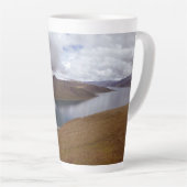 Tibetaans meer latte mok (Rechterhoek)