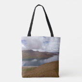 Tibetaans meer tote bag (Achterkant)