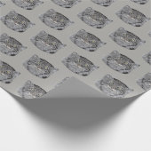 Tibetaans palingkatoenpapier voor wilde dieren cadeaupapier (Hoek)