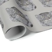 Tibetaans palingkatoenpapier voor wilde dieren cadeaupapier (Rol Hoek)