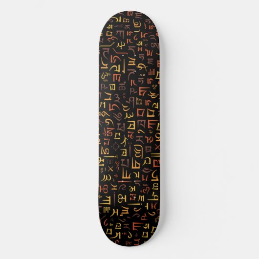 Tibetaans Persoonlijk Skateboard (Voorkant)
