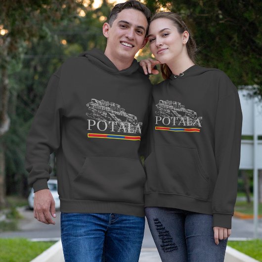 Tibetaans Potala-paleis Hoodie
