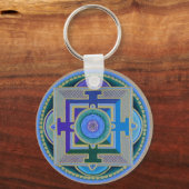 Tibetaans Roos Sleutelhanger (Voorkant)