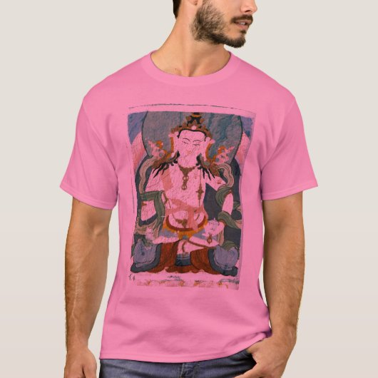 Tibetaans schilderij t-shirt (Voorkant)