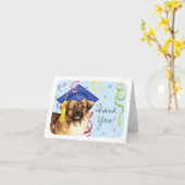 Tibetaans Spaniel Afstuderen Kaart (Gele Bloem)