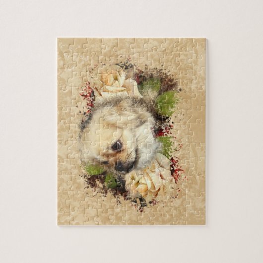 Tibetaans Spaniel Legpuzzel (Verticaal)