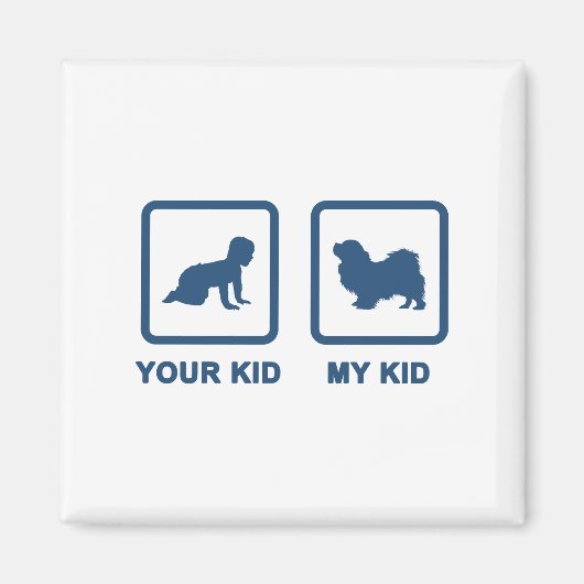 Tibetaans Spaniel Magneet (Voorkant)