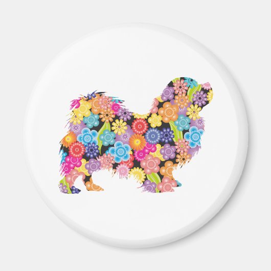 Tibetaans Spaniel Magneet (Voorkant)