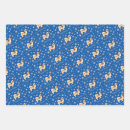 Tibetaans spaniel — Papier voor onmiddellijke verp Inpakpapier Vel