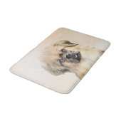 Tibetaans Spaniel Schilderen - Kute Original Dog A Badmat (Gekanteld)