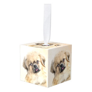 Tibetaans Spaniel Schilderen - Kute Original Dog A Decoratie