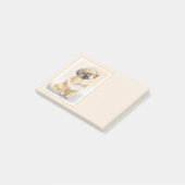 Tibetaans Spaniel Schilderen - Kute Original Dog A Post-it® Notes (Schuin)