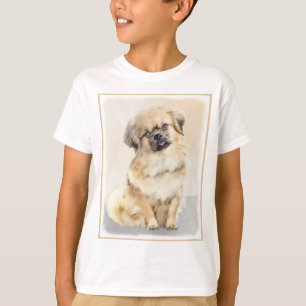 Tibetaans Spaniel Schilderen - Kute Original Dog A T-shirt