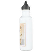 Tibetaans Spaniel Schilderen - Kute Original Dog A Waterfles (Rechts)