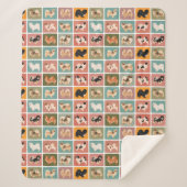 Tibetaans-Spanjaard met meerdere kleuren: Sherpa B Sherpa Deken (Voorkant)