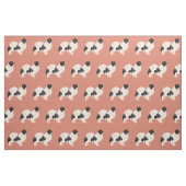Tibetaans Spanje (B&W) Fabric Stof (Fat Quarter)