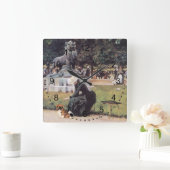 Tibetaans Spanje in het Park Vierkante Klok (Huis)