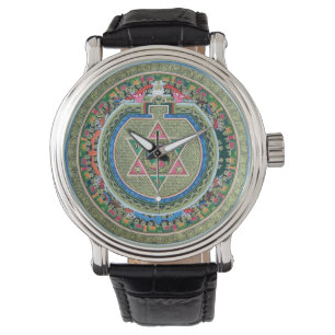 Tibetaans Tantrisch Boeddhisme Mandala Horloge