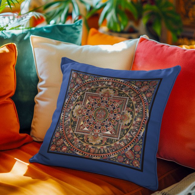  Tibetaans Tantrisch Boeddhisme Mandala Wall Deco Kussen (Creator heeft geüpload)
