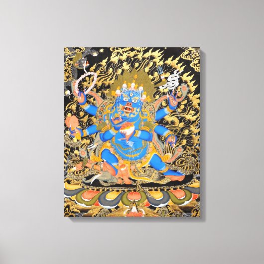 Tibetaanse boeddhistische kunst canvas afdruk (Voorkant)