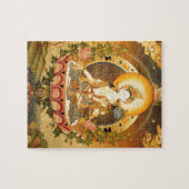 Tibetaanse boeddhistische kunst legpuzzel (Horizontaal)