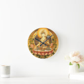 Tibetaanse boeddhistische kunst ronde klok (Huis)